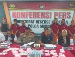 Polisi Hadiahkan Timah Panas Kepada 3 Orang Dari 7 Tersangka Pengedar Sabu di Wilayah Hukum Polda Sumsel