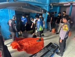 Seorang Pria Tergeletak di Halaman Kos, di Duga Meninggal Dunia Dikarenakan Sakit