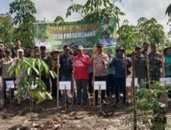 Tunjukan Komitmen Dukung Program Nasional, Pemerintah Desa Prabumenang Tanam Jagung di Lahan 1 Hektar