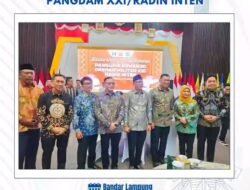 Bupati Lampung Utara Hadiri Silaturahmi dan Penyambutan Pangdam XXI/Radin Inten