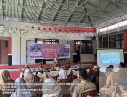 Kecamatan Sembawa sebagai pilot projeck Pelaksanaan Banyuasin Bebas Rabies (BEBERES) Tahun 2028