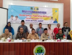 Pemdes Betung Barat Gelar Musrenbangdes Dalam Rangka Menetapkan RKPDesTahun 2025