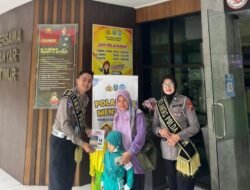 Polantas Menyapa” Turut Mendukung Program Pemutihan Pajak Jawa Timur di Samsat Manyar Surabaya