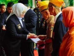 Bupati Wabup Banyuasin Apel Sekaligus Ziarah Nasional Peringatan Hari Pahlawan 2025