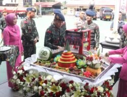 Satbrimob Polda Sumsel Gelar Syukuran Dalam Rangka Memperingati HUT Ke-80 Korps Brimob Polri