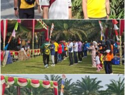 Jalan Santai dan Senam Massal Meriahkan HUT Kecamatan Penukal Utara ke-23