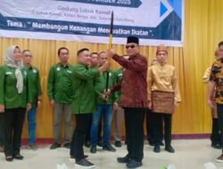 Usai Dikukuhkan Bupati Muba dan Sekda Kota Palembang, Rubi Indiarta Resmi Nahkodai IKKA 2025-2030