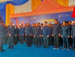 Ini Harapan H Herman Deru Dan Hermawi F Taslim Kepada 14 DPD, Sayap Dan Badan Partai Nasdem Se-Sumsel Yang Telah Dilantik