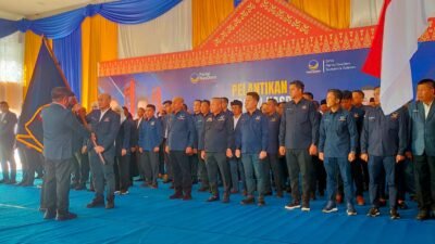 Ini Harapan H Herman Deru Dan Hermawi F Taslim Kepada 14 DPD, Sayap Dan Badan Partai Nasdem Se-Sumsel Yang Telah Dilantik