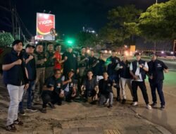 PMPB Bersinergi Dengan Team URC Satpol-PP Kota Palembang Gelar Giat Pengamanan di Simpang 4 Macan Lindungan