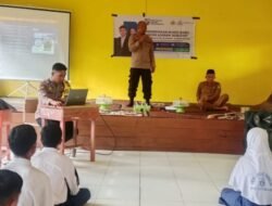 Polsek Pulau Sembilan Gelar Sosialisasi, 14 Siswa SMPN 1 Pulau Sembilan, Minat Daftar ke SMA Kemala Taruna Bhayangkara