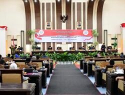 Bupati Banyuasin Hadiri Rapat Paripurna Bahas RAPBD Tahun 2026