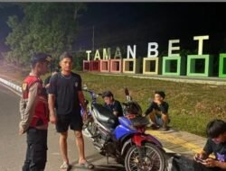 Polres Banyuasin Laksanakan Patroli Preventif dan Dialogis untuk Jaga Kondusivitas Kamtibmas