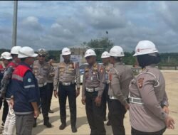 Kasat Lantas Polres Banyuasin Tinjau Jalan Tol dan Alteri, Antisipasi Kendala Jelang Operasi Lilin Nataru 2026