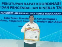 Lapas Kelas IIA Kotabaru Kembali Raih Predikat WBK, Buktinya Nyata Komitmen Dalam Mambangun Zona Integrasi