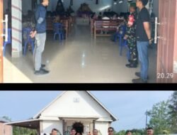 Pengamanan Natal Remaja Naposobulung di Gereja HKBP Pendopo Berjalan Khidmat dan Kondusif