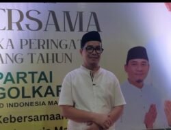 Ini ungkapnya, Yustin Kurniawan Zendrato SE MM, Usai Hadiri Doa Bersama Pada Puncak HUT Ke-61 Partai Golkar