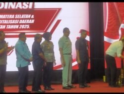 Rakor Tim Samsat dan Tim P2DD Sumsel, Secara Resmi Dibuka Oleh Gubernur Sumsel