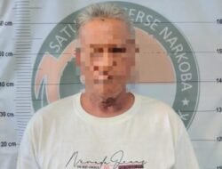 Satresnarkoba Polres Gresik Bekuk Pria 63 Tahun di Driyorejo, Amankan Sembilan Klip Sabu