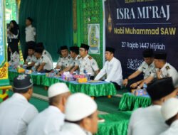 Memaknai Isra Mi’raj, Lapas Kelas IIA Banyuasin Ajak Warga Binaan Berubah Lebih Baik