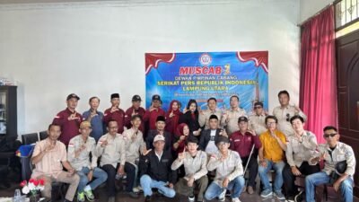 DPC SPRI Lampung Utara Gelar Muscab I, Jauhari Saleh Kembali Terpilih sebagai Ketua