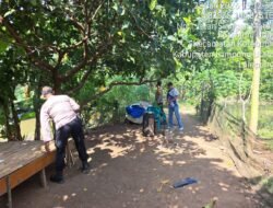 Polsek Kotabumi Kota Gerebek Judi Kartu Slintir di Pinggir Sungai Way Sesah