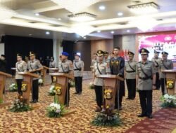 Kapolda Sumsel Pimpin Sertijab Wakapolda Sejumlah Pejabat Utama dan Kasatwil jajaran Polda Sumsel