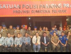 Terkait KUHP dan KUHAP Baru, Wamenhum RI Bersama Gubernur Sumsel Kunker Ke Satpol PP Provinsi Sumsel