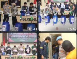 22 Kg Sabu Senilai Rp16 Miliar, Polres Banyuasin Musnahkan ,102 Ribu Jiwa Terselamatkan