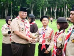 Sekda  Buka Jambore Cabang V Banyuasin 2026, 