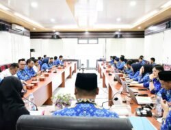 Sekda Banyuasin Pimpinan Rapat TP3S. Wujudkan Banyuasin Cerdas,