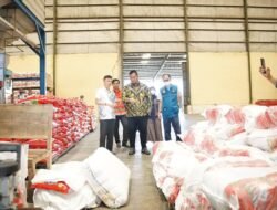 Sekda Banyuasin Tinjau PT. Buyung Putra Pangan; Pastikan Stok Pangan Terpenuhi