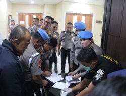 Tindak Lanjut Arahan Wakapolri, Kapolda Sumsel Instruksikan Pemeriksaan Urine Seluruh Jajaran
