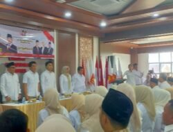 DPD Partai Gerindra Sumsel Berikan Bantuan 20 Ribu Paket Sembako Dan Hibah Mobil Ambulans pada Perayaan HUT ke-18