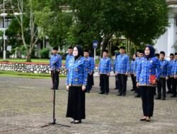 Sambut Ramadan 1447 H, Wakil Bupati Banyuasin Pimpin Apel Gabungan