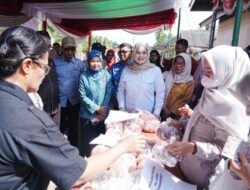 Kendalikan Inflasi Ramadan, Pemkab Banyuasin Gelar Operasi Pasar Murah