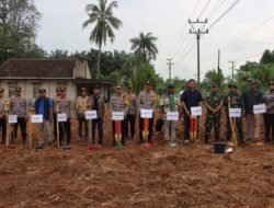 Dukung Swasembada Pangan, Polres Lampung Utara Gelar Penanaman Jagung Serentak Kuartal 1 2026