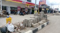 Tumpukan Limbah Proyek Alfamart di Banyuasin III Disorot, Pengawasan Dipertanyakan