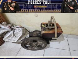 Polisi Ringkus Pelaku Pencurian Mesin Dompeng di Desa Purun