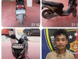 Tekan Kejahatan Jalanan, Polda Sumsel Bekuk Pelaku Curanmor Berantai di Desa Sungai Rebo