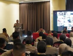 113 Personel Polda Sumsel Dibekali Psychological First Aid untuk Pengamanan Mudik