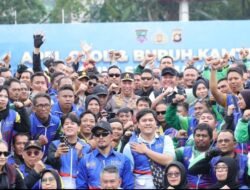 Ribuan Ojol dan Buruh Deklarasi Jaga Kamtibmas Bersama Kapolri