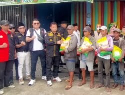 Ini Ungkapnya Ketua Umum DPP GBR Sriwijaya Dan DPD Baranusa Sumsel, Usai Bagikan Beras 1 Ton Kepada Komunitas Bentor