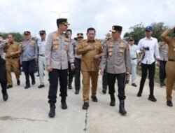 Kapolda Sumsel Cek Jalur Strategis Tol Kapal Betung Jelang Mudik Lebaran