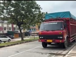 Jelang Puncak Mudik, Polisi Sterilkan Jalur Betung dari Truk ODOL