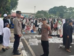 Ribuan Personel Kawal Sholat Id di 17 Wilayah, Sumsel Kondusif Tanpa Gangguan