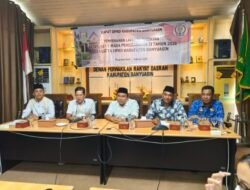 Pimpinan DPRD Banyuasin Rapat Penyerahan Hasil Reses
