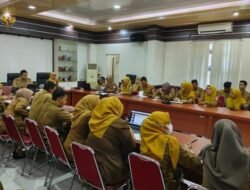 Sekda Banyuasin Pimpin Langsung Rakor Evaluasi Monitoring Program Strategis Nasional (PRO SN)