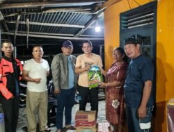 Pemkab PALI Salurkan Bantuan  Korban Tanah Longsor di Talang Ubi