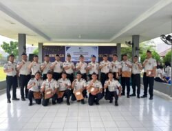 17 Pegawai Lapas Banyuasin Naik Pangkat, Kepala Lapas Ingatkan Soal Integritas